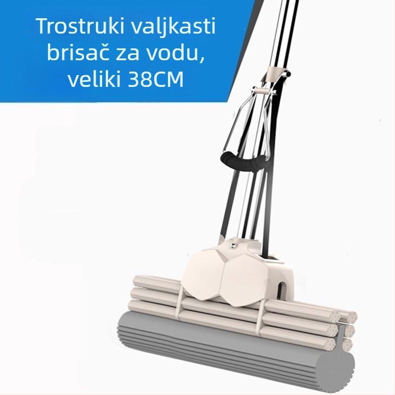 Good Wife kolodionski mop s apsorbirajućom glavom, kućna upotreba, bez dodirivanja rukama