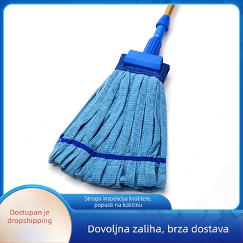 Mikrovlaknasti plosnati mop za mokro i suho čišćenje, apsorpcijski kućni mop