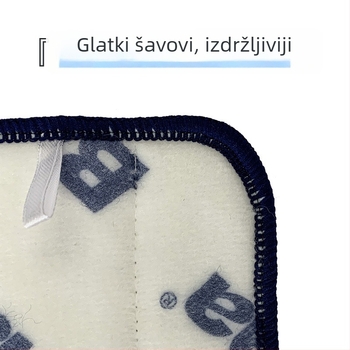 Mop glava od mikrovlakana Chenille za suho upijanje