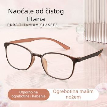 6812 Moderne čitačke naočale za starije žene, kvadratne sa punim okvirom, izdržljive