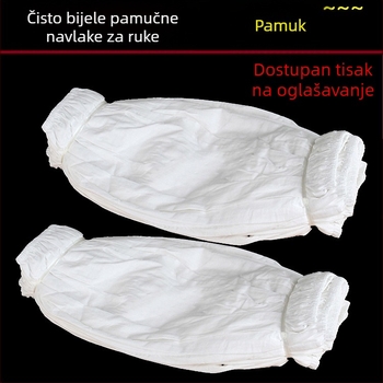 Bijele navlake za rukave od pamuka za ugostiteljstvo