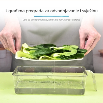 Ladica za voće i povrće u hladnjaku, prozirna kutija za očuvanje svježine