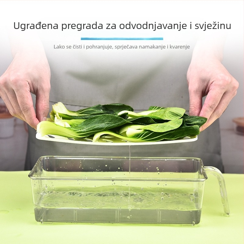 Ladica za voće i povrće u hladnjaku, prozirna kutija za očuvanje svježine