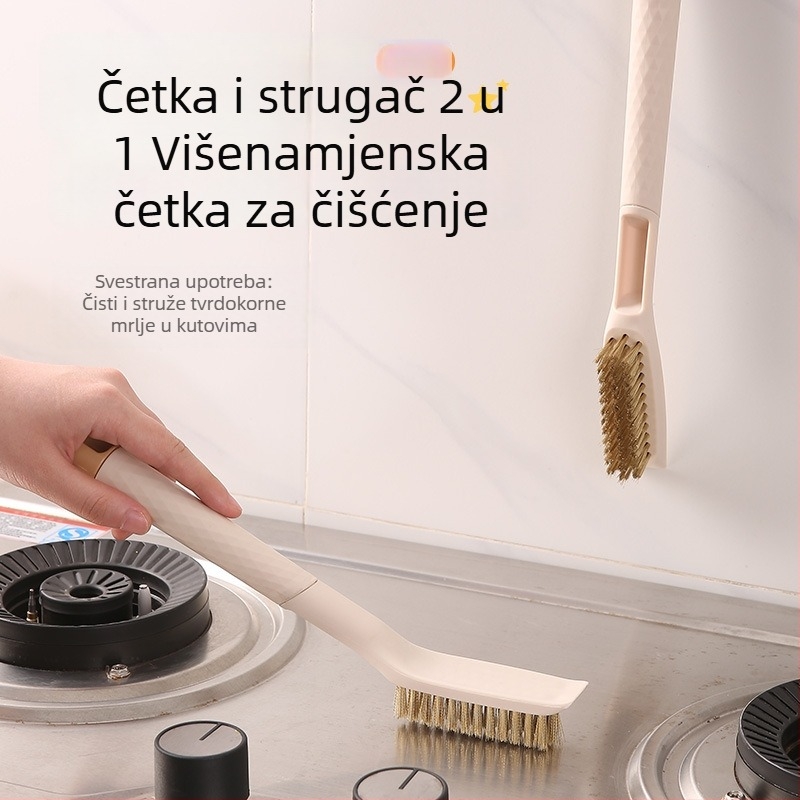 Četka za čišćenje plinske ploče – višenamjenska kuhinjska četka