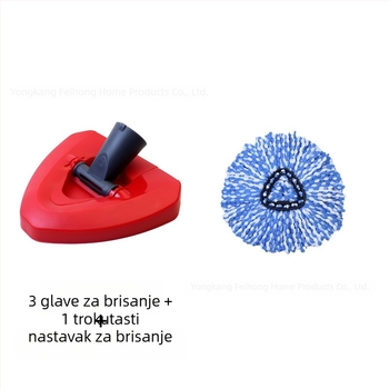 Zamjenska glava mop za O-Cedar, druga generacija, pločica s 15 rupa, dodatak mopu
