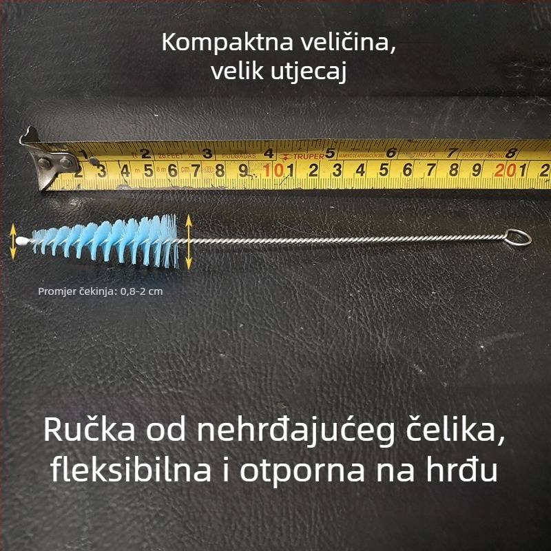 Set četki za čišćenje otvora klimatizacije: četka za ventilator, četka za proreze i vrećica za skupljanje vode