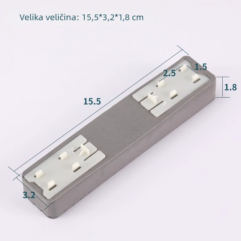 Universalna mini glava mopa za zamjenu, apsorbirajuća spužva, prijenosna ručna glava mopa