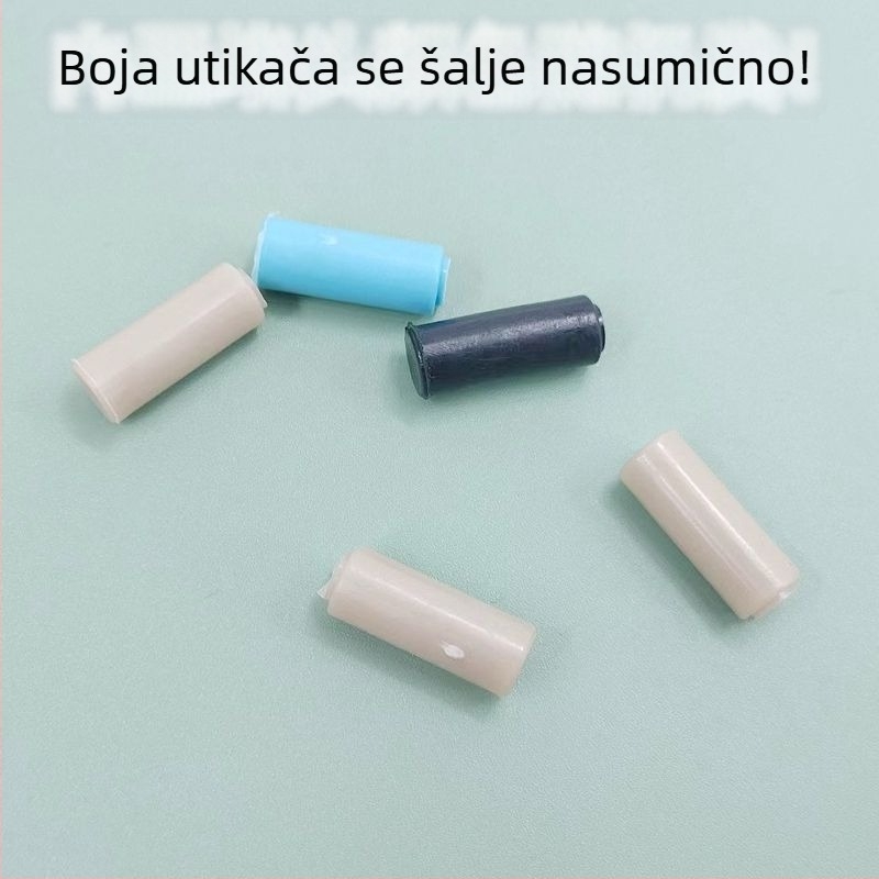 Set dijelova za ravni mop s ugrađenom oprugom, unutarnjom oprugom, oprugom za pritisk, čep-clipom i dodacima za krpu te dijelovima za popravak ravnog mopa