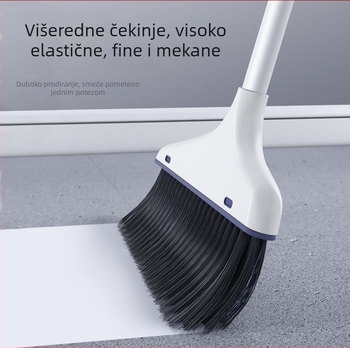 Set metla i lopatica za prašinu – kućna upotreba, glava ne lijepi dlake