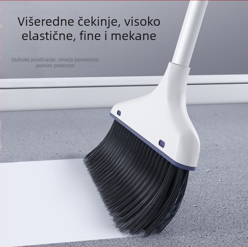 Set metla i lopatica za prašinu – kućna upotreba, glava ne lijepi dlake