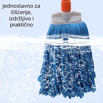 Mop od mikrovlakana bez tragova vode za dnevni boravak i spavaću sobu, šnorski mop, apsorpcijski, za mokro i suho čišćenje