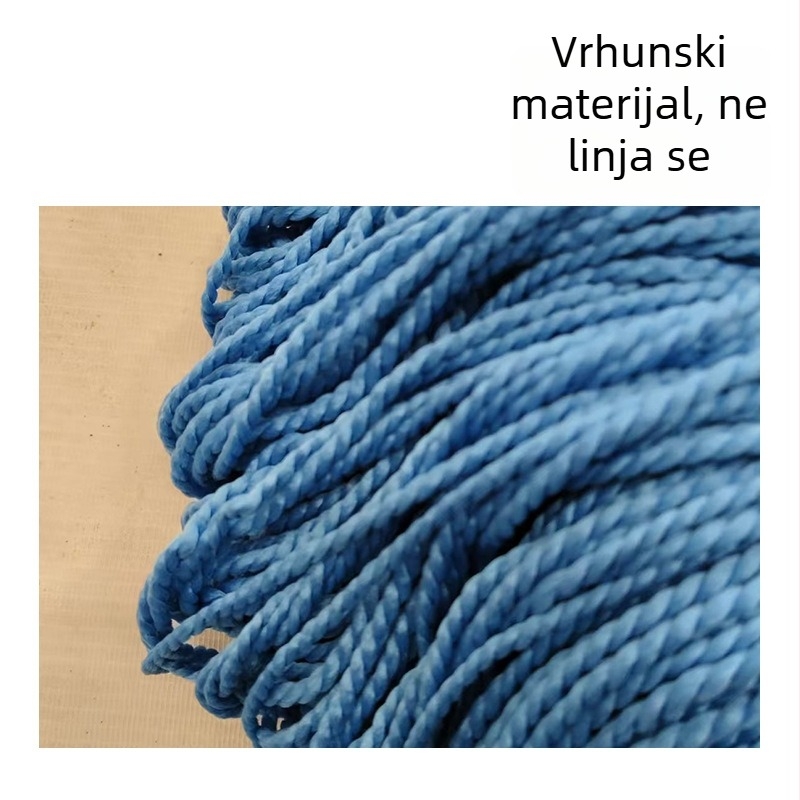 Mop od mikrovlakana bez tragova vode za dnevni boravak i spavaću sobu, šnorski mop, apsorpcijski, za mokro i suho čišćenje