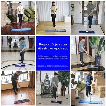 Chenille veliki mop za prašinu, upijajući i bez vlakana, za hotele i objekte, model 6090120