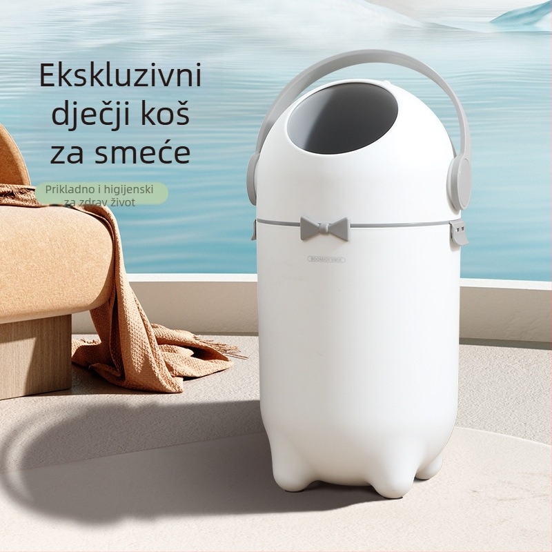 Koš za pelene za bebe, velika kapaciteta, s zaštitom od mirisa