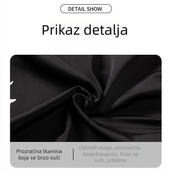 Muške kupaće gaćice u bokser stilu, brzo se suše, jednobojne, poliester, udobne i elastične za plivanje i plažu.