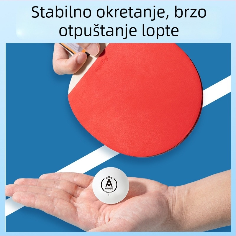 Deli FH279 Trostruka lopta za stolni tenis za učenike i odrasle — treniranje i vježbanje, za početnike