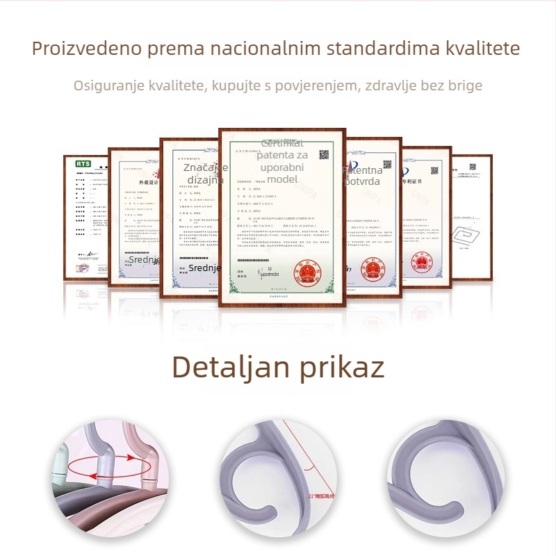 Višebojni ojačani protuklizni stalak za sušenje odjeće, plastični, kućna upotreba