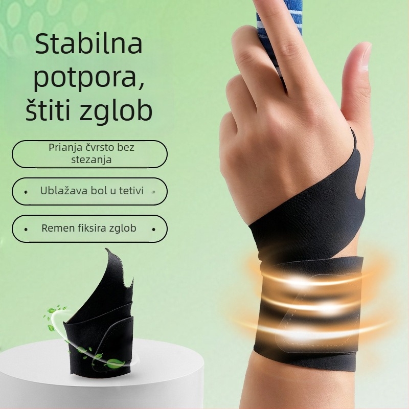 Sportski potporni zapešća za tenis i badminton, zaštita tetivnog ovoja, podesivi remen