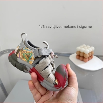Unisex outdoor vodene cipele s Velcro zatvaračem, zatvorenim prstima, kamuflažni uzorak, za plažu i vodene aktivnosti