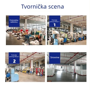 Debela crna vreća za smeće s vrpcom, za kućnu upotrebu, kuhinju i ured