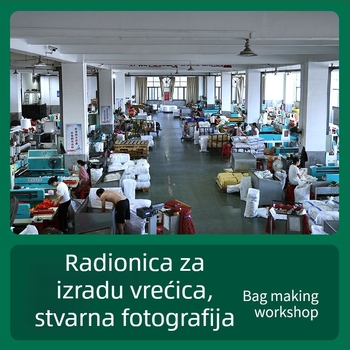 Debljane vrećice za razvrstavanje suhog i mokrog kuhinjskog otpada, zelene velike, jednokratne obojene vrećice s ravnim otvorom