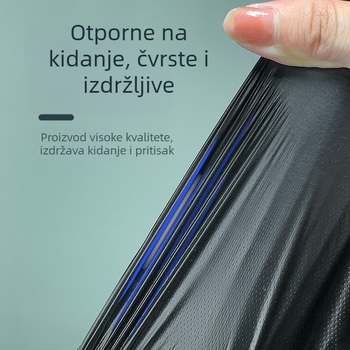 Smeće vreće s ručkom, debele, velike kapacitete, za kućnu upotrebu, kuhinju i ured — ekonomsko pakiranje