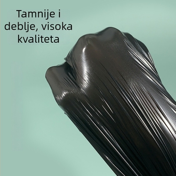 Smeće vreće s ručkom, debele, velike kapacitete, za kućnu upotrebu, kuhinju i ured — ekonomsko pakiranje