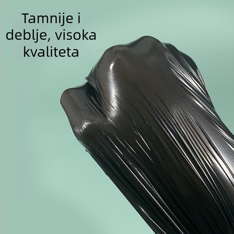 Smeće vreće s ručkom, debele, velike kapacitete, za kućnu upotrebu, kuhinju i ured — ekonomsko pakiranje