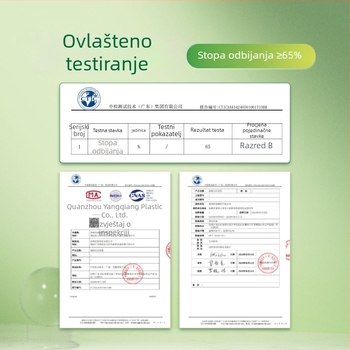 Vreće za otpad s vezicom, Mugwort miris, velike role, debele, prijenosne, tiskane, samouzavarajuće, repelentne protiv komaraca