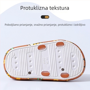 Dječje ljetne papuče s kapibarom, protuklizne PVC sandale za dječake i djevojčice, za kućnu upotrebu