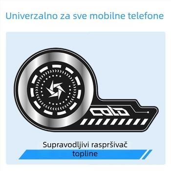 Nova ploča za ravnomjerno raspodjelu topline za mobitel sa silikonskom zaštitom za brzo hlađenje
