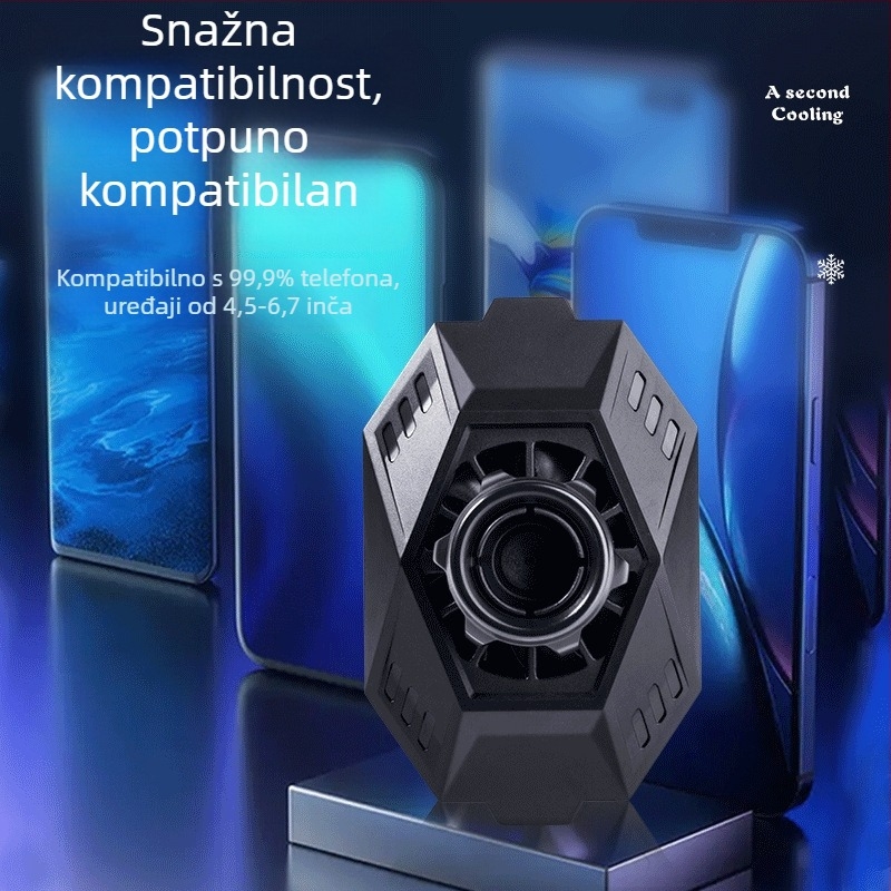 Fu Xin M10 Hladnjak za telefon s poluvodičkim hlađenjem i držačem za sve telefone