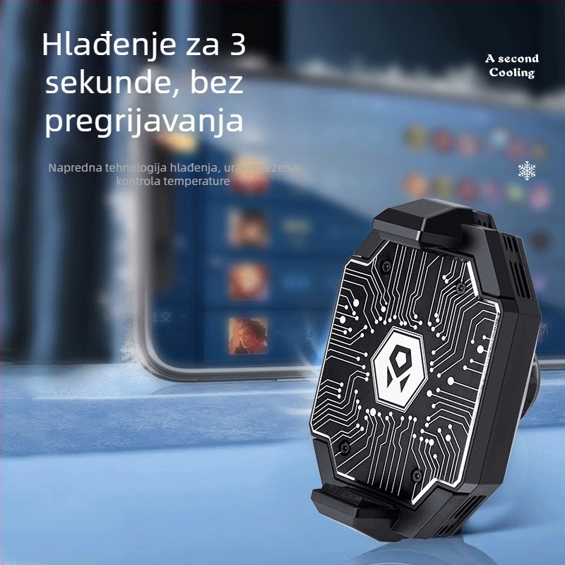 Fu Xin M10 Hladnjak za telefon s poluvodičkim hlađenjem i držačem za sve telefone
