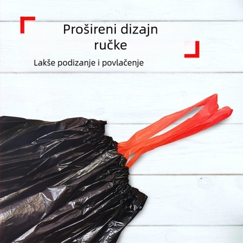 Debele vreće za otpad kuhinje, velike veličine, u roli, sa vezom
