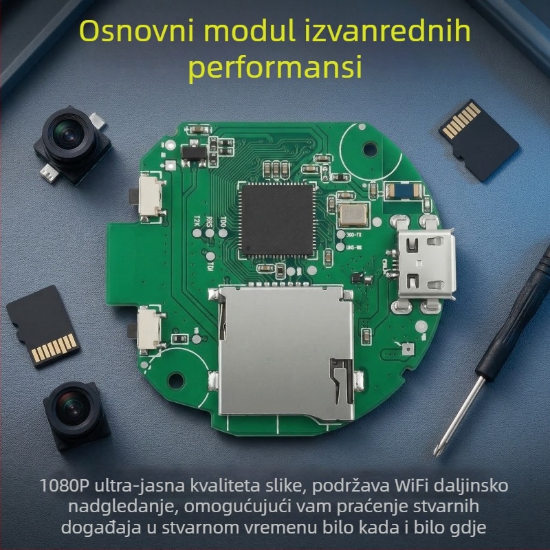 A9 mrežna kamera – matična ploča kamere s dizajnom PCBA i prilagođenom pločom spojeva, unutarnja upotreba, 1080P, objektiv 3.6 mm