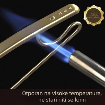 Kućna sušilica za odjeću od aluminijske legure, s držačem od nehrđajućeg čelika, protuklizna, bez tragova, za studentski dom