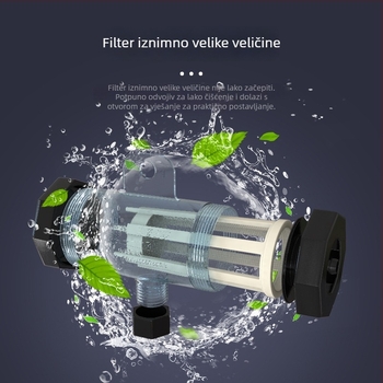 Električna potopna pumpa za izmjenu vode u akvariju i čišćenje; usisavanje otpada i čišćenje pijeska, automatsko uključivanje i isključivanje.