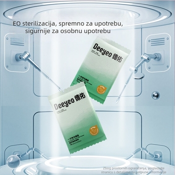Leaf Selection Deyou jednokratno sterilizirane navlake za WC dasku, pojedinačno pakirane, deblje, potpuno pokrivene, za hotelsku upotrebu