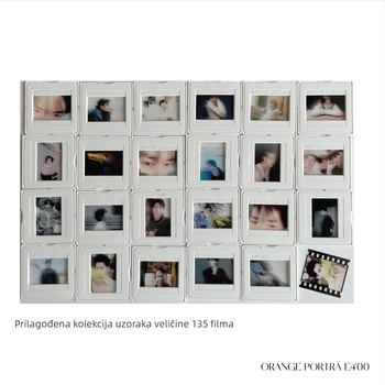 Prilagođena kreativna kartica filma – ručno izrađeni privjesak s prozirnom Polaroid karticom za obožavatelje idola