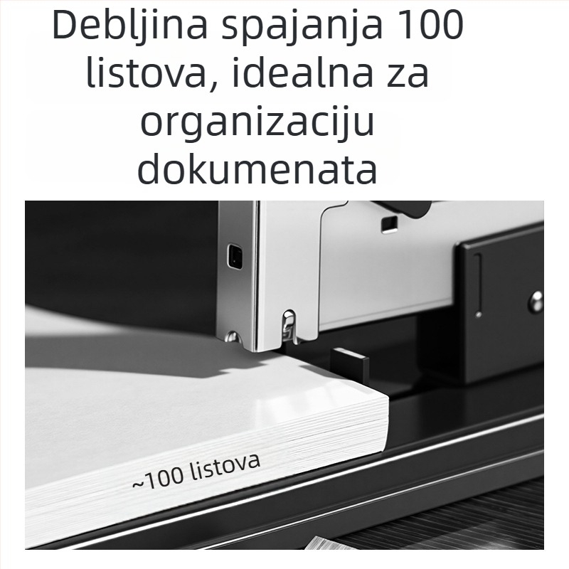 Deli Veliki Teški Spajalica za 100 Stranica