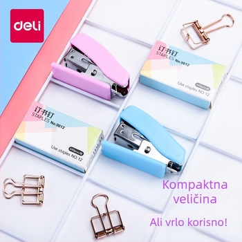 Deli 0353 Mini dječji spajalica, crtani dizajn, No. 12