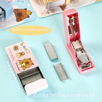 Slatka karikatura mini spajalica s kapivarom, set sa spajalicama, za školu i ured