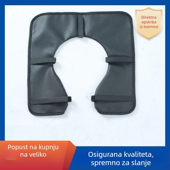 Odvojiva jastučić za WC stolice i kolica, plišani materijal s punjenjem od spužve, udobnost duljem sjedenju, pogodno za starije osobe i trudnice