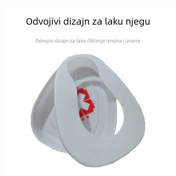 Odvojiva, povećana i debela posteljna zdjela, lako čišćenje, prijenosno WC za starije osobe