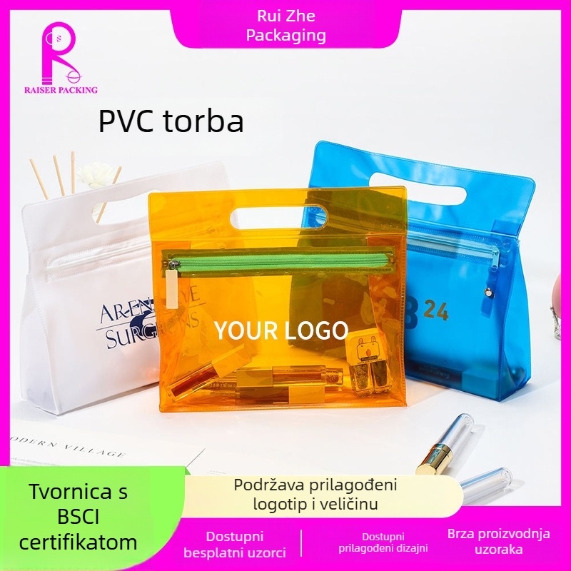 PVC kozmetička torbica, prijenosna torba za putovanja – novi stil organizatora za šminku i njegu kože