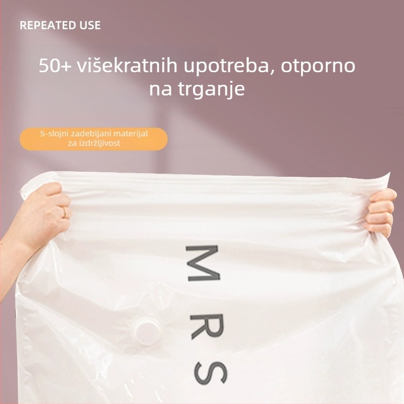 Dr.storage Vakuumske vreće za kompresiju s ventilom – vreće za skladištenje deke