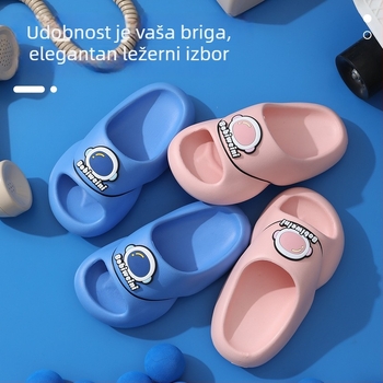 EVA dječje papuče za unutarnju uporabu s karikaturom, protuklizna đon, mekana podloga