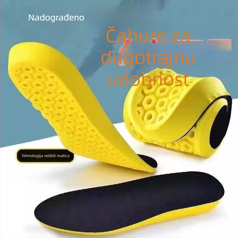 Unisex ultra mekane sportske uloške s motivom bakrenog novčića, deblje za dugo stajanje, apsorpcija šokova, prozračnost i upijanje znoja