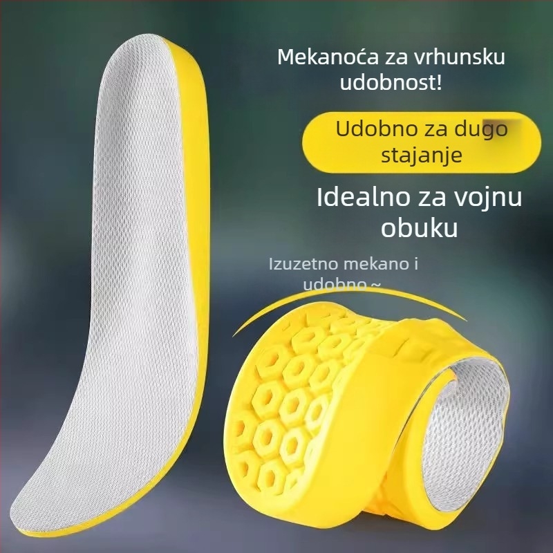 Unisex ultra mekane sportske uloške s motivom bakrenog novčića, deblje za dugo stajanje, apsorpcija šokova, prozračnost i upijanje znoja