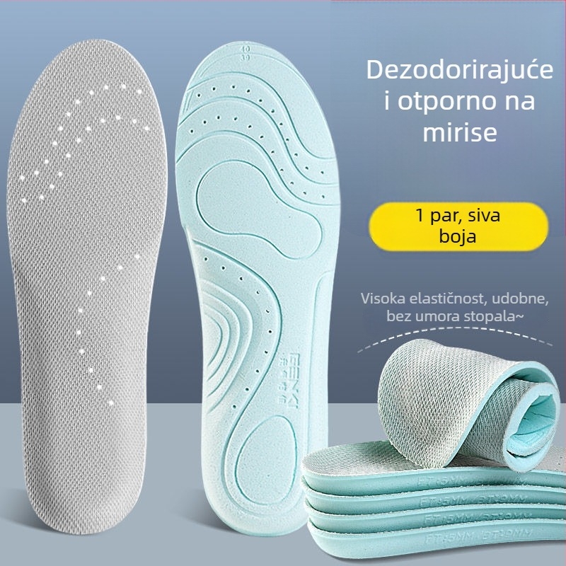 Run Wing Xy 25 ulošci za sportske cipele – ublažavaju udarce, anti miris, prozračni, upijaju vlagu, deodorirajući, protuklizni, mekana pjena, unisex
